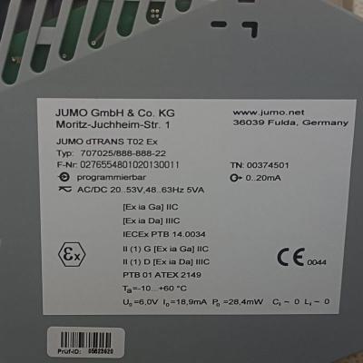 JUMO久茂 溫控器TN 00374501，全新原裝正品現(xiàn)貨優(yōu)勢(shì)供應(yīng)