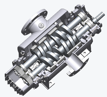 雙螺桿泵的工作原理是什么？雙螺桿泵有什么優(yōu)點？